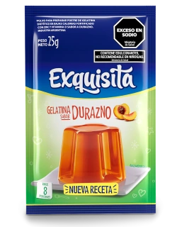 Gelatina Durazno