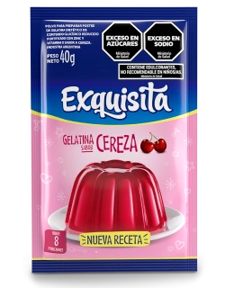 Gelatina Cereza