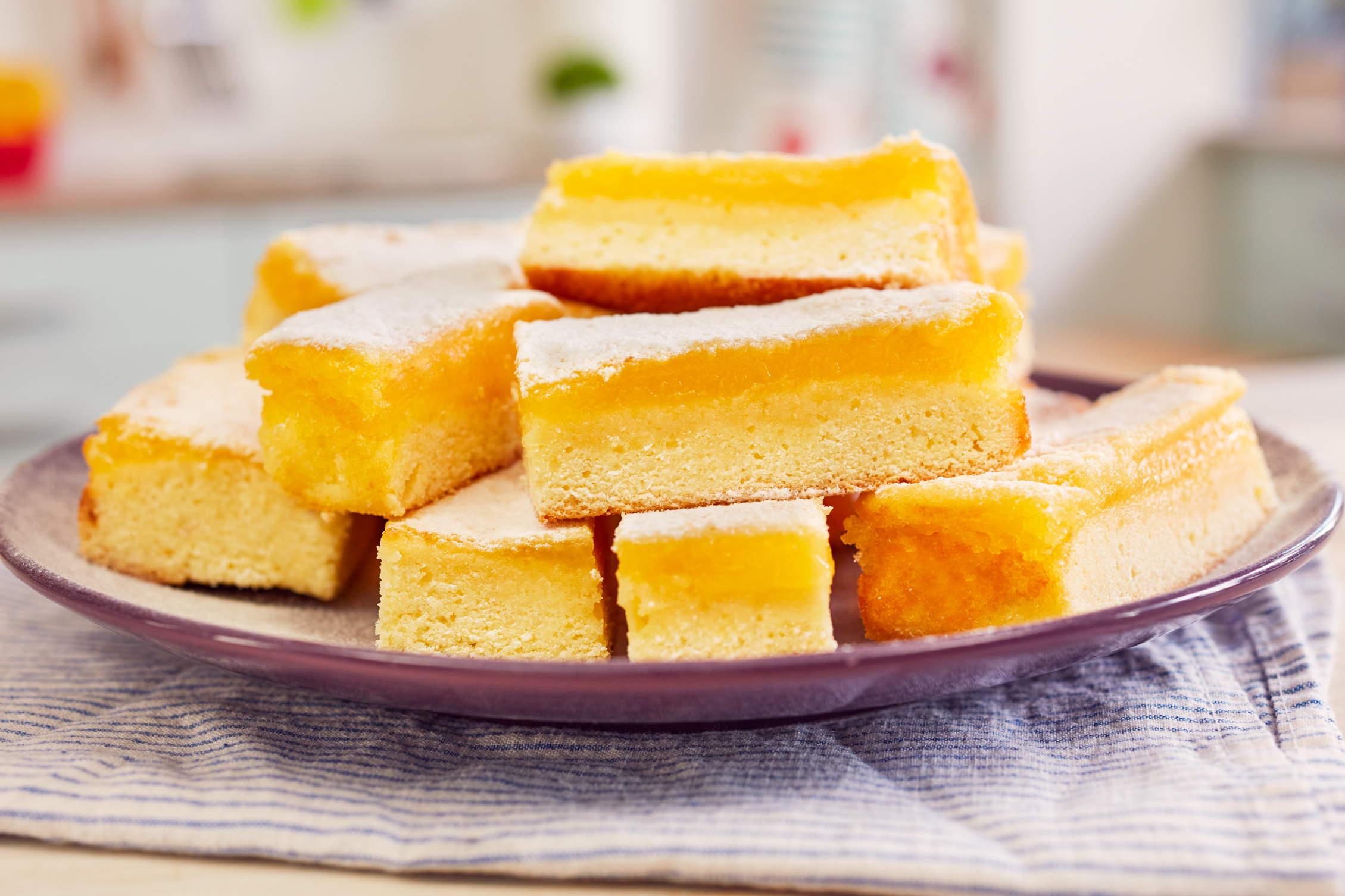 Barritas de Limón - Exquisita - Recetas dulces
