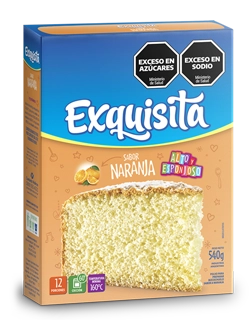 Bizcochuelo Naranja